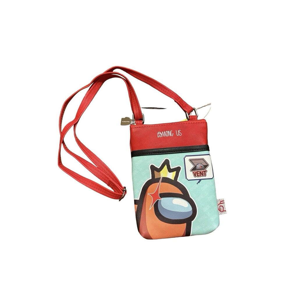 Among Us Orange Crewmate Red Crossbody Bag - 1 Imposter Among Us, NWT!